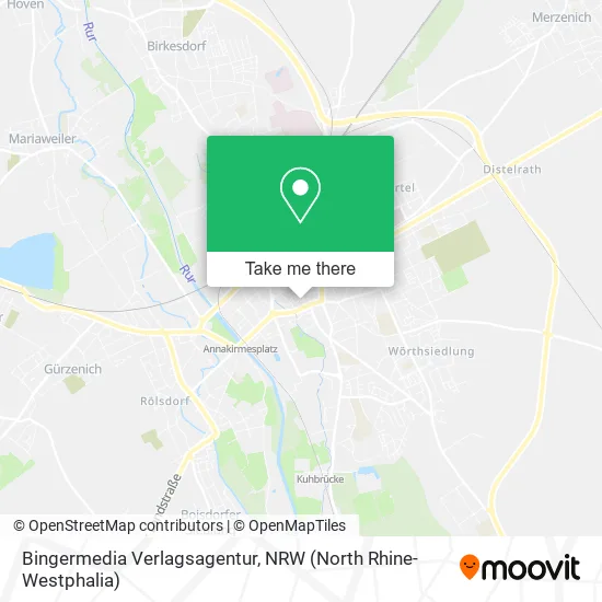 Карта Bingermedia Verlagsagentur