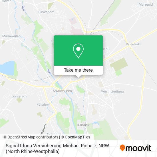 Signal Iduna Versicherung Michael Richarz map