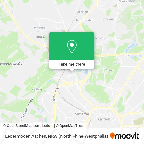 Карта Ledermoden Aachen