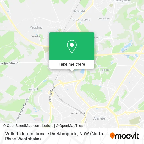 Карта Vollrath Internationale Direktimporte