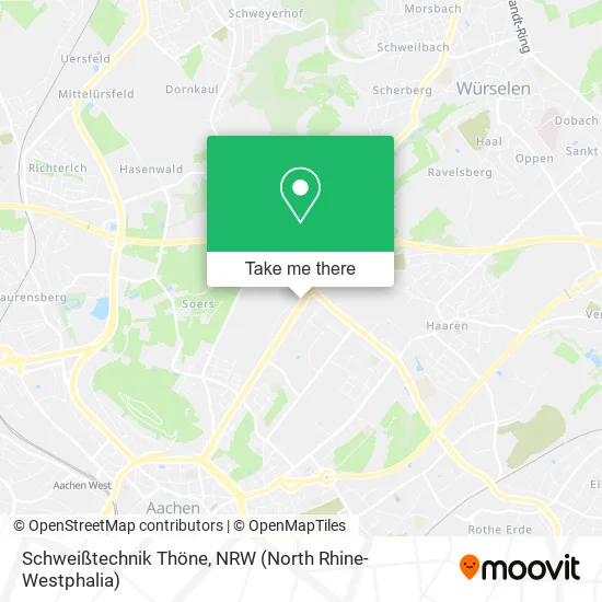 Карта Schweißtechnik Thöne