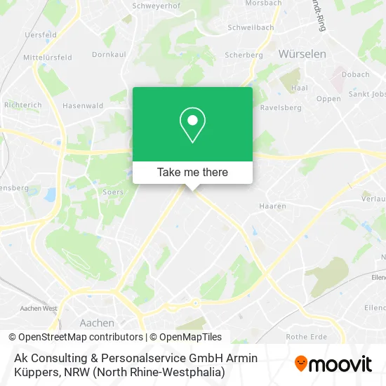 Карта Ak Consulting & Personalservice GmbH Armin Küppers