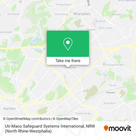 Карта Uti-Maco Safeguard Systems International