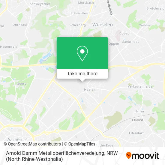 Карта Arnold Damm Metalloberflächenveredelung