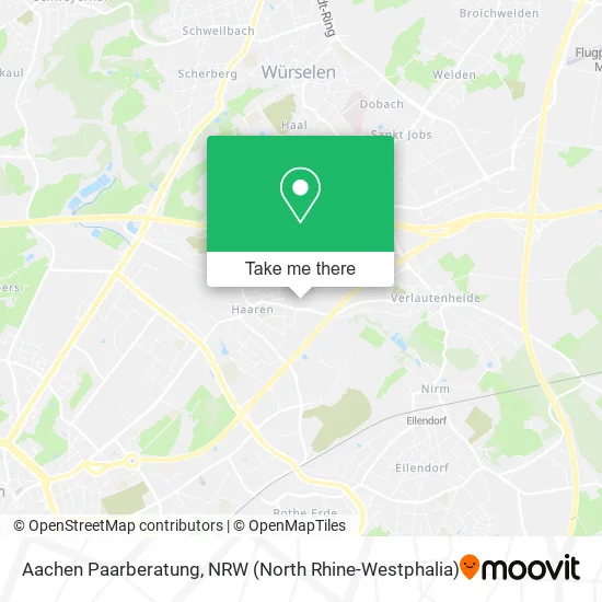 Карта Aachen Paarberatung