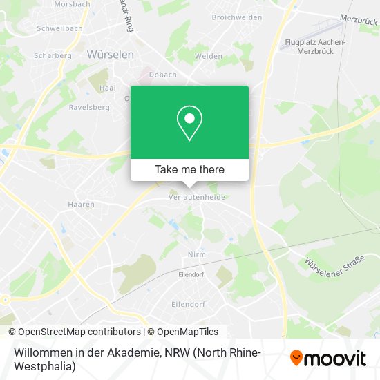 Willommen in der Akademie map