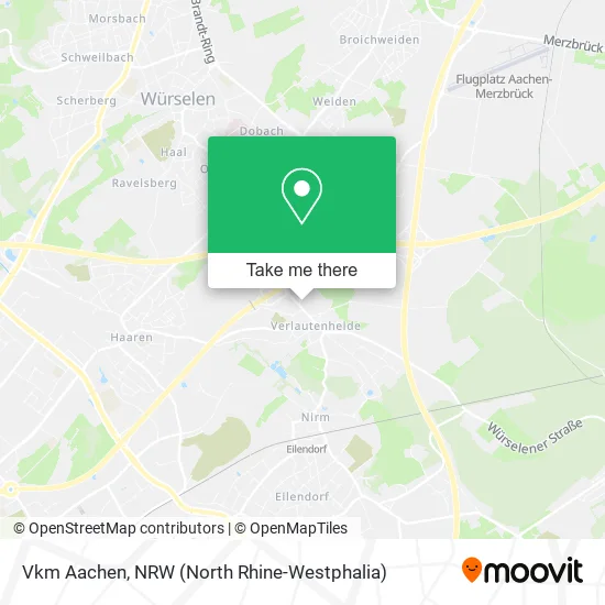 Карта Vkm Aachen