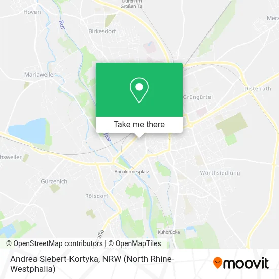 Andrea Siebert-Kortyka map