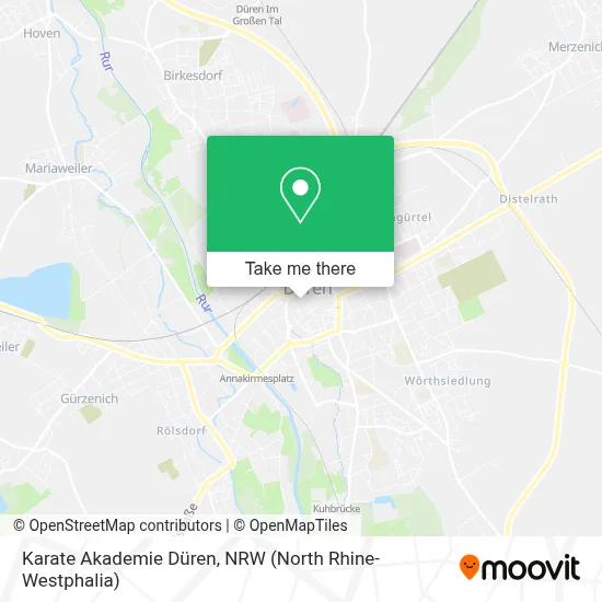 Karate Akademie Düren map