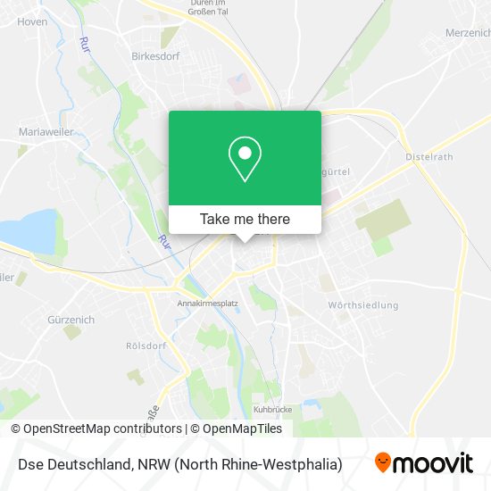 Dse Deutschland map