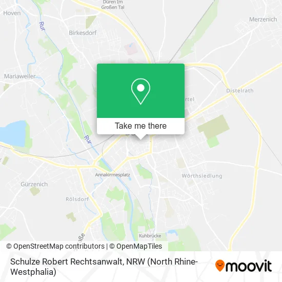 Schulze Robert Rechtsanwalt map