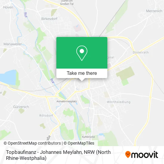 Карта Topbaufinanz - Johannes Meylahn