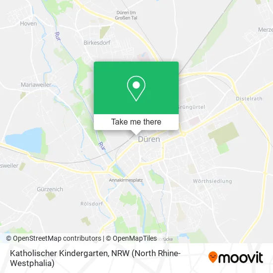 Katholischer Kindergarten map