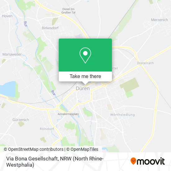 Via Bona Gesellschaft map