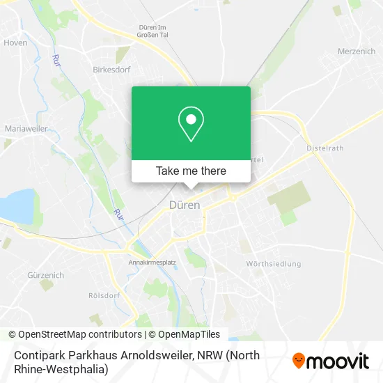 Карта Contipark Parkhaus Arnoldsweiler