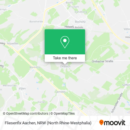 Карта Fliesenfix Aachen