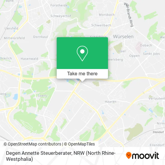 Карта Degen Annette Steuerberater