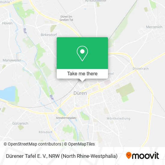 Карта Dürener Tafel E. V.