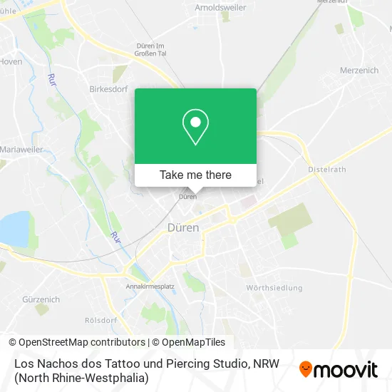 Карта Los Nachos dos Tattoo und Piercing Studio