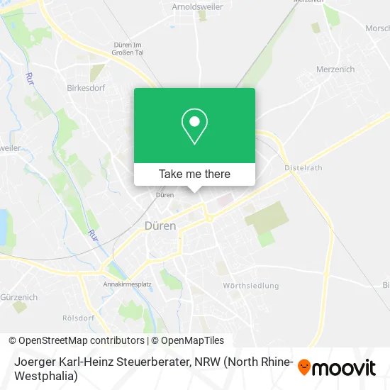 Карта Joerger Karl-Heinz Steuerberater