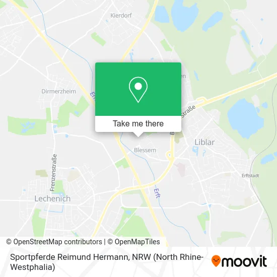 Sportpferde Reimund Hermann map