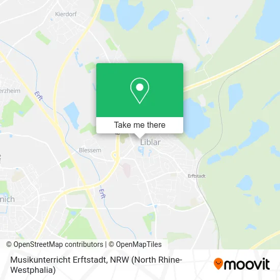 Карта Musikunterricht Erftstadt