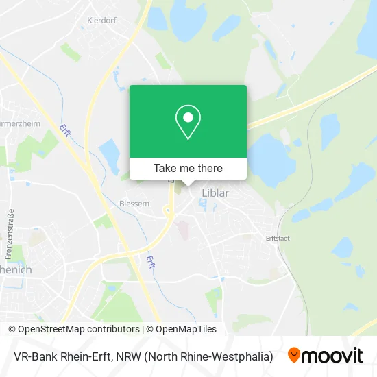 Карта VR-Bank Rhein-Erft