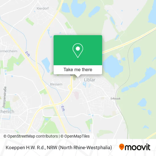 Koeppen H.W. R.d. map