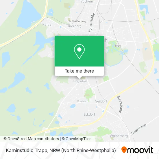Kaminstudio Trapp map