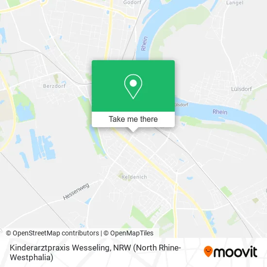 Карта Kinderarztpraxis Wesseling