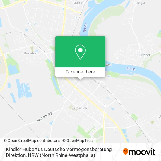 Карта Kindler Hubertus Deutsche Vermögensberatung Direktion