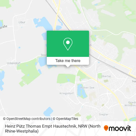 Карта Heinz Pütz Thomas Empt Haustechnik