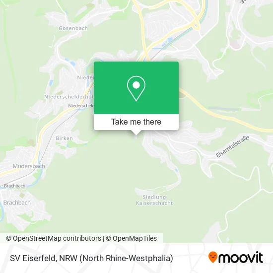 Карта SV Eiserfeld