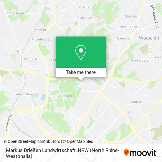 Карта Markus Drießen Landwirtschaft
