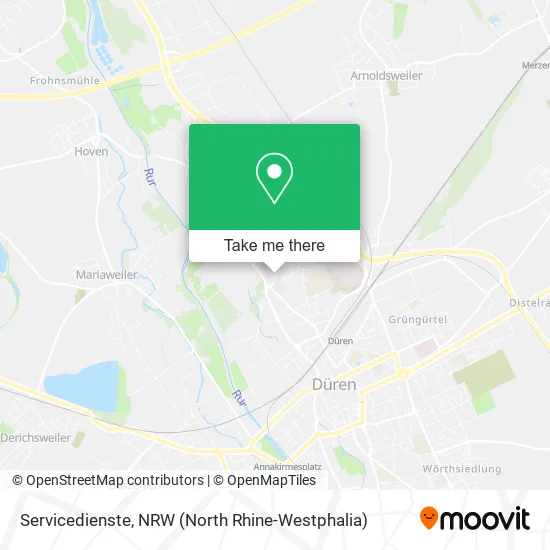 Карта Servicedienste