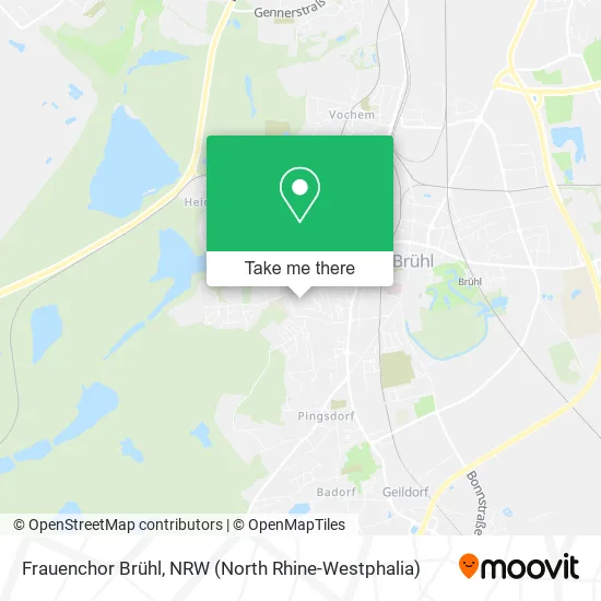 Карта Frauenchor Brühl