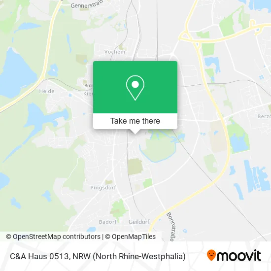 Карта C&A Haus 0513