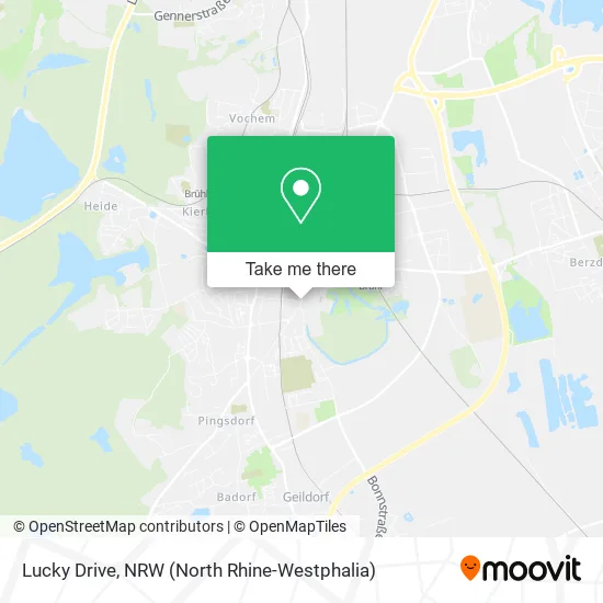 Карта Lucky Drive