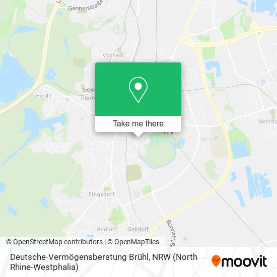Deutsche-Vermögensberatung Brühl map