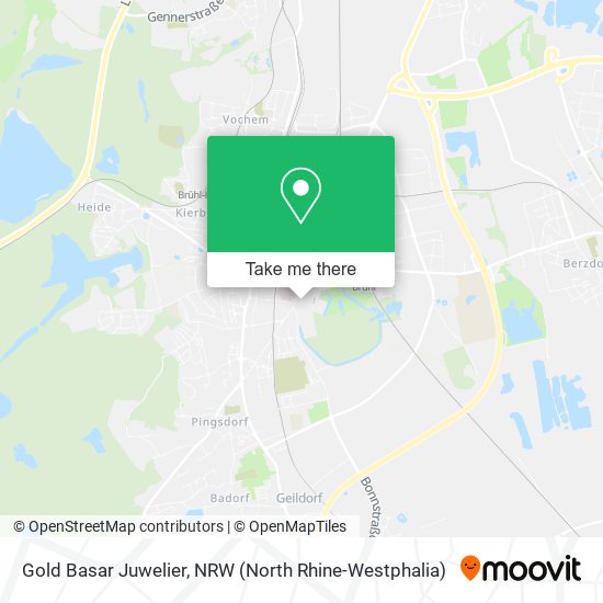 Gold Basar Juwelier map