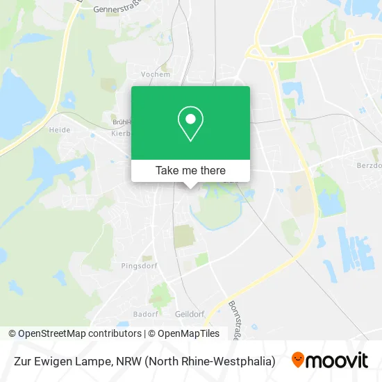 Карта Zur Ewigen Lampe