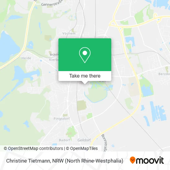 Christine Tietmann map