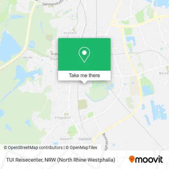 Карта TUI Reisecenter