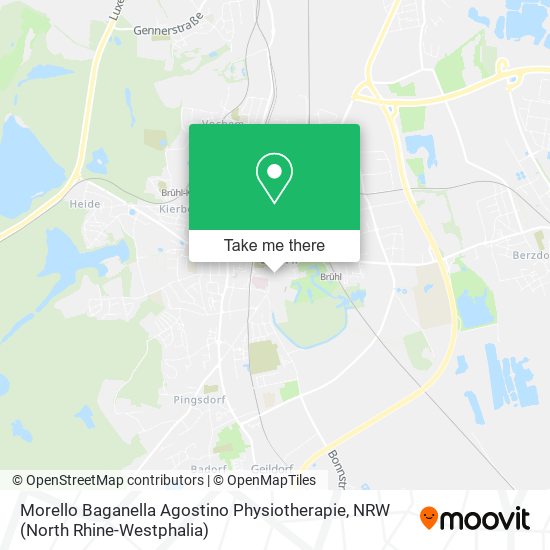 Morello Baganella Agostino Physiotherapie map
