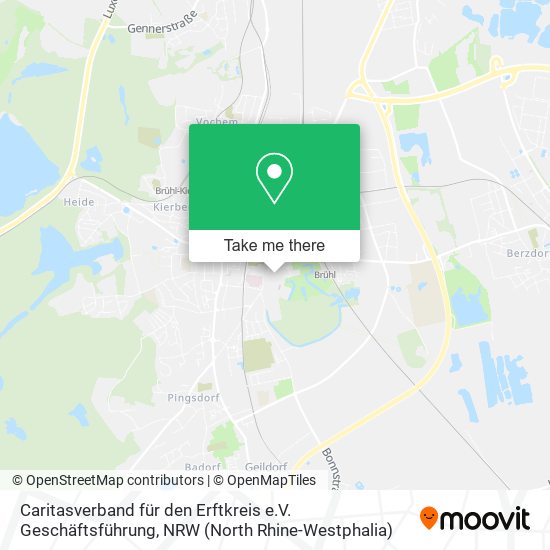 Caritasverband für den Erftkreis e.V. Geschäftsführung map