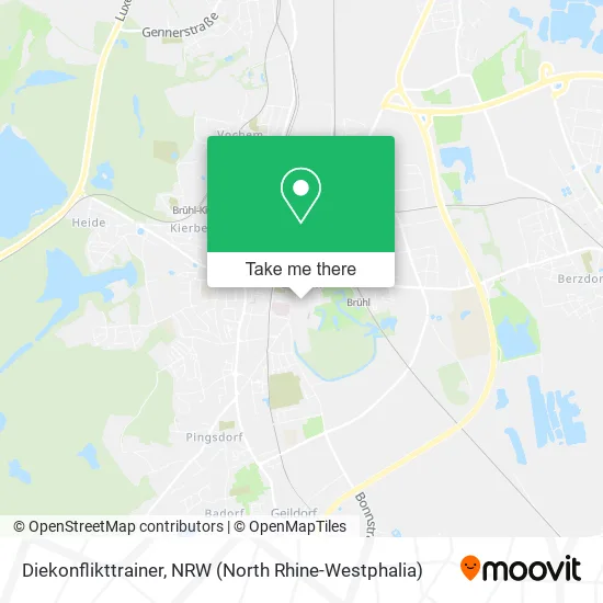 Карта Diekonflikttrainer