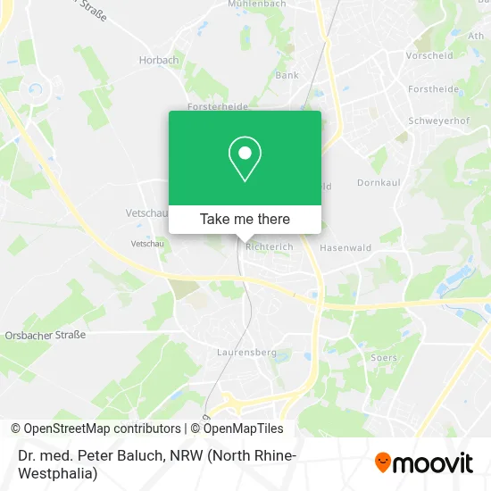 Dr. med. Peter Baluch map