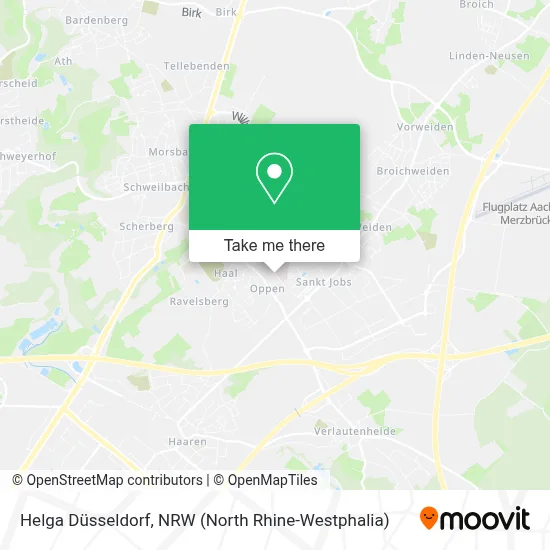 Helga Düsseldorf map