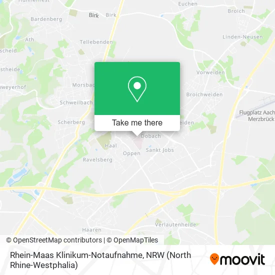 Rhein-Maas Klinikum-Notaufnahme map