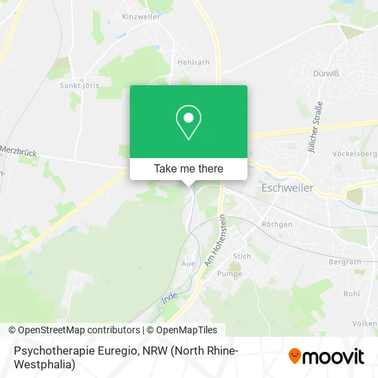 Карта Psychotherapie Euregio
